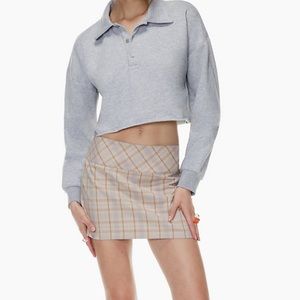 Sunday Best Cropped Grey Polo